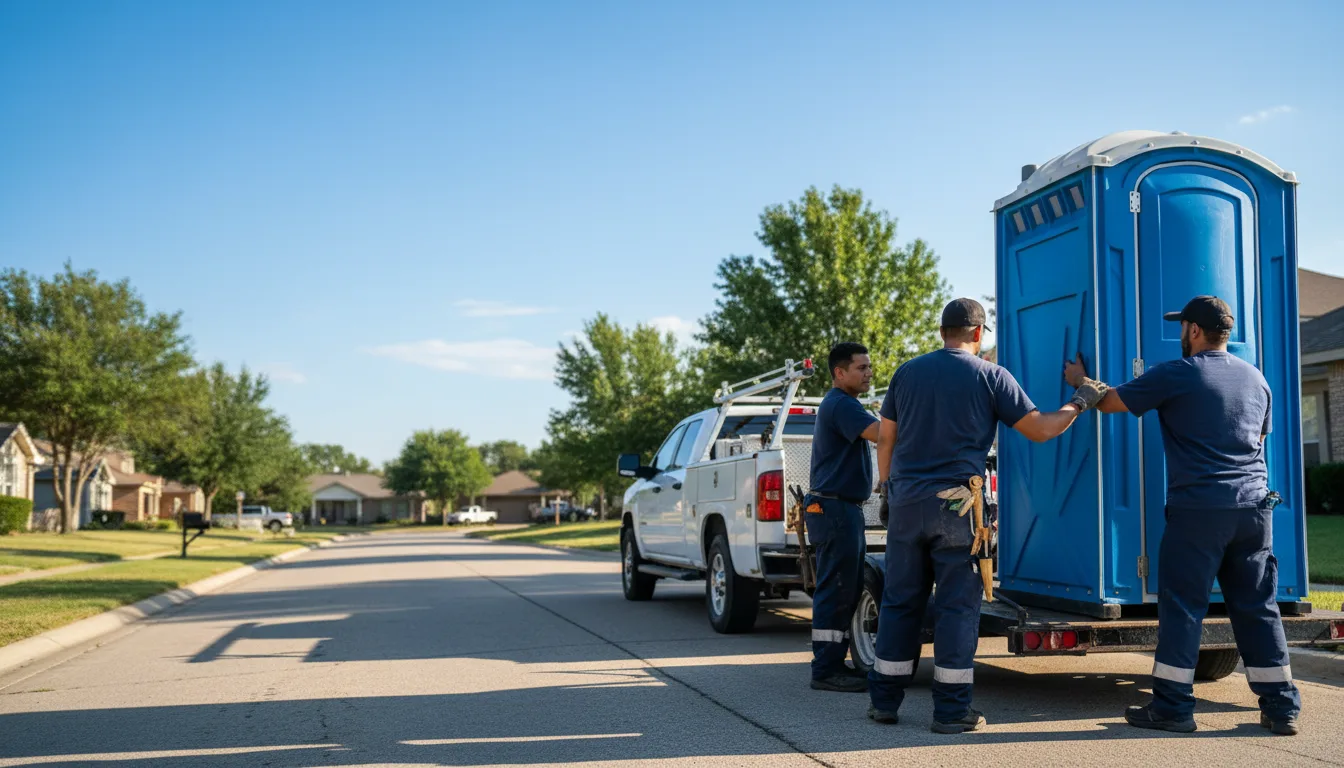 Portable Toilet Rental in Hudson, IA near me